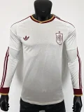 26-27 Spain Away Long Sleeve Player Version Soccer Jersey (长袖球员)