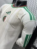 26-27 Algeria Home Long Sleeve Player Version Soccer Jersey (长袖球员)无星