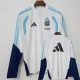 2026-27 Argentina White Top Half Pull Tracksuit (半拉上衣)