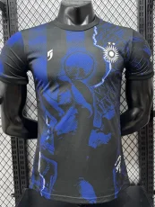 26-27 Argentina Black Blue Player Version Training shirts (逗号标)