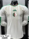 26-27 Algeria Home Long Sleeve Player Version Soccer Jersey (长袖球员)无星