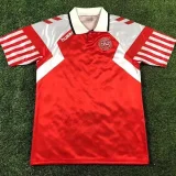 1992 Denmark Home Retro Soccer Jersey