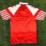 1992 Denmark Home Retro Soccer Jersey