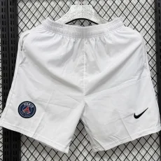 D338 PSG White Casual Short Pants