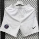 D338 PSG White Casual Short Pants