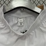 D338 PSG White Casual Short Pants