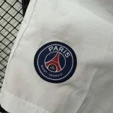 D338 PSG White Casual Short Pants