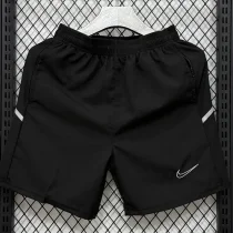 D337 NK Black Casual Short Pants