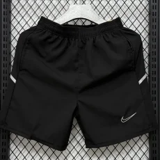 D337 NK Black Casual Short Pants