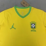 26-27 Brazil Yellow Special Edition Training shirts (JD标)