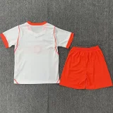 26-27 Netherlands Away Kids Soccer Jersey