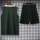25-26 CHE Dark gray Tank top and shorts suit