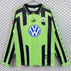 1999-2000 Wolfsburg Away Long Sleeve Soccer Jersey (长袖)