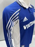 1998-2000 Schalke 04 Home Long Sleeve Retro Soccer Jersey (长袖)