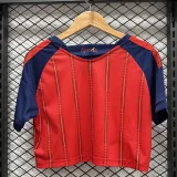 2026 World Cup Spain Home Women Cheerleader Shirt (女啦啦短袖)