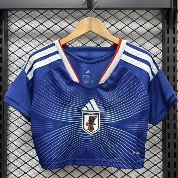 2026 World Cup Japan Home Women Cheerleader Shirt (女啦啦短袖)