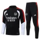 26-27 ARS Black Half Pull Tracksuit #B26030(半拉链)