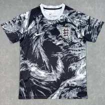 26-27 England Black Grey Special Edition Training shirts
