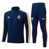 26-27 RMA Royal blue Half Pull Tracksuit #B26028(半拉链)