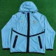 2026 World Cup France White Walkout Jacket (Hooded) #单上衣