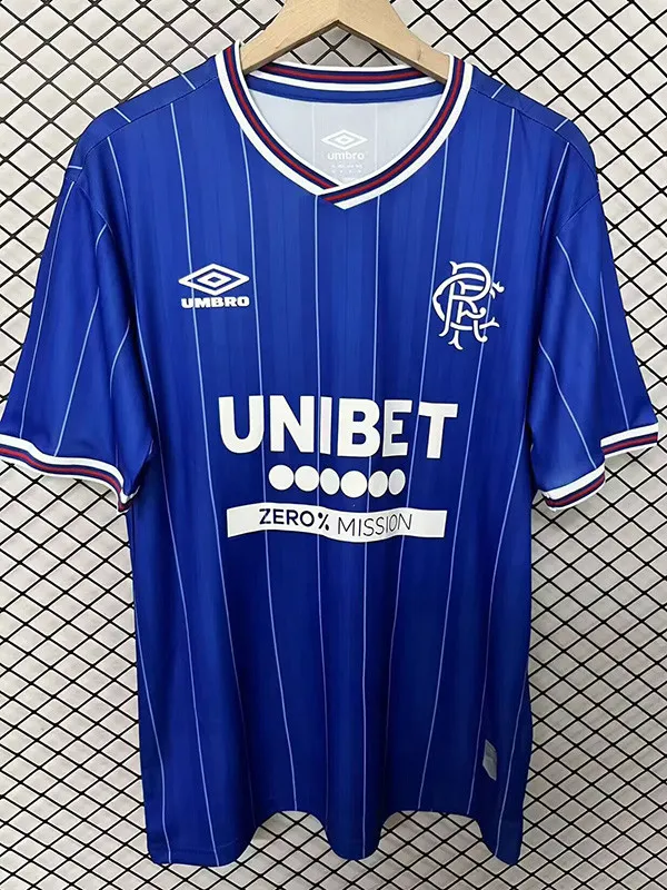 US$ 14.50 - 26-27 Rangers Blue Fans Soccer Jersey - www.motios6.com