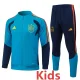 26-27 Spain Lake blue Kids Jacket Tracksuit #E26013(童装)