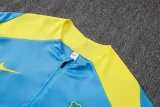 25-26 BAR Light blue Kids Half Pull Tracksuit #E25241(童装)(半拉链)