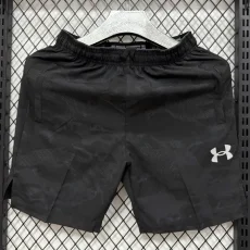 D026 UA Black Casual Short Pants