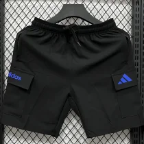A2635 AD Black Casual Short Pants