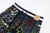 C2527 AJ Black Bastketball Casual Short Pants #烛影红
