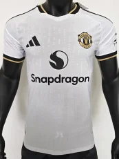 26-27 Man Utd White Player Version Fans Soccer Jersey