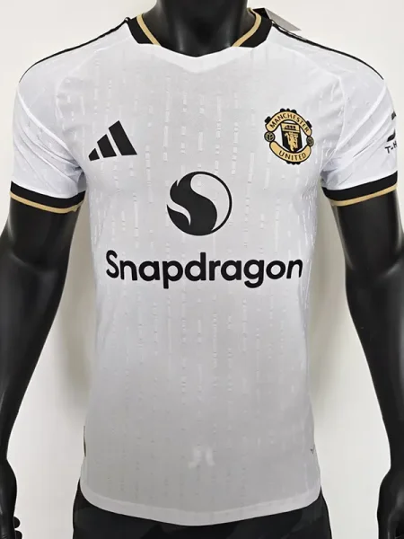 26-27 Man Utd White Player Version Fans Soccer Jersey