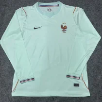 26-27 France Away Long Sleeve Soccer Jersey (长袖)