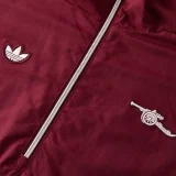 26-27 ARS Brown Red Half Pull Windbreaker (半拉风衣)