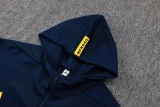 25-26 Flamengo Royal blue Hoodie Jacket Tracksuit #F634