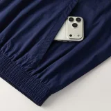 26-27 Roma Royal blue Half Pull Windbreaker (半拉风衣)