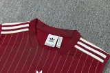 25-26 ARS Brown Red Tank top and shorts suit