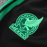 25-26 Mexico Black Windbreaker Suit (Hoodie)(风衣套装)