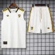 25-26 Man Utd White Tank top and shorts suit