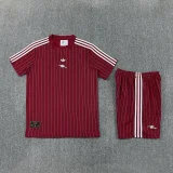 25-26 ARS Brown Red Training Short Suit