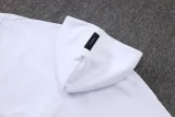 25-26 Ajax White Hoodie Jacket Tracksuit #F631