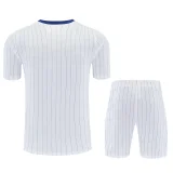 25-26 Roma White Training Short Suit