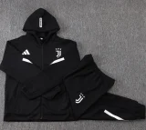 25-26 JUV Black Hoodie Jacket Tracksuit #F640