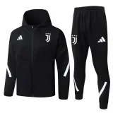 25-26 JUV Black Hoodie Jacket Tracksuit #F640