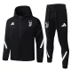 25-26 JUV Black Hoodie Jacket Tracksuit #F640