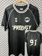 2026 The Prodigy X Hummel Limited Edition Black Training Shirts