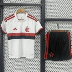 26-27 Flamengo Away Kids Soccer Jersey