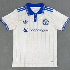 26-27 Man Utd White Polo Short Sleeve