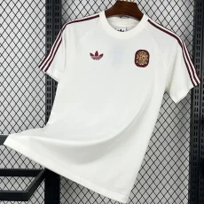 26-27 Spain White Casual Edition Fans Training shirts