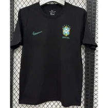 T291 Brazil Black High Quality Casual T-Shirt